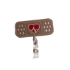 Bandage with Heart Badge Reel